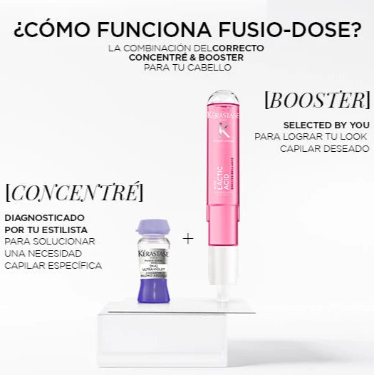 Tratamiento Capilar con Ampolla Kérastase Fusio-Dose + Booster