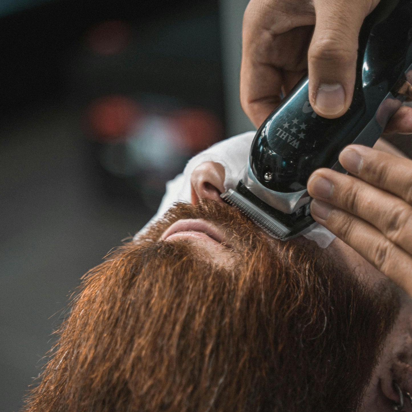 Rebaje de Barba con Máquina